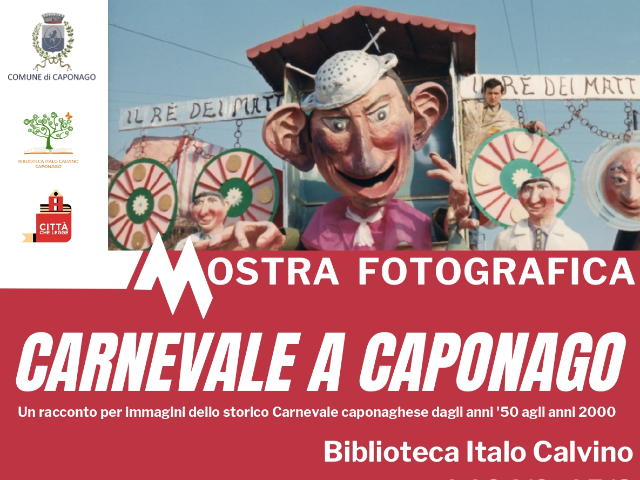 Mostra Fotografica in Biblioteca - Carnevale a Caponago