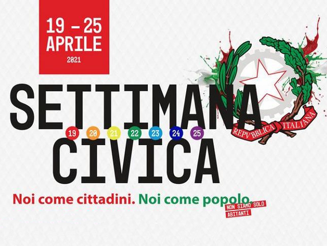 Settimana Civica (19-25 aprile). Noi come cittadini. Noi come popolo